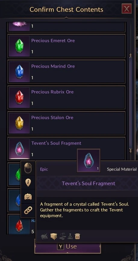 Tevent Soul Fragment Amitoi Expedition Pouch