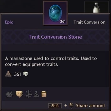 Trait Conversion Stone