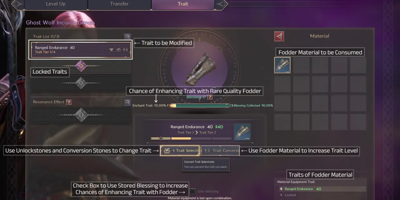 Traits Guide – Throne and Liberty