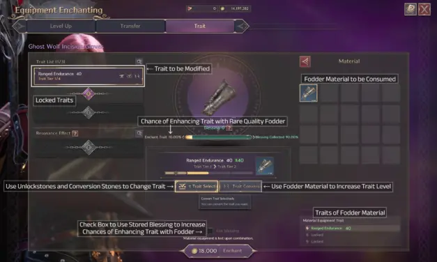 Traits Guide – Throne and Liberty
