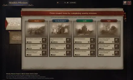 Weekly Missions Guide