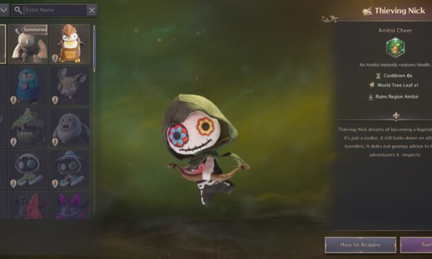 Thieving Nick: Ruins Region Amitoi