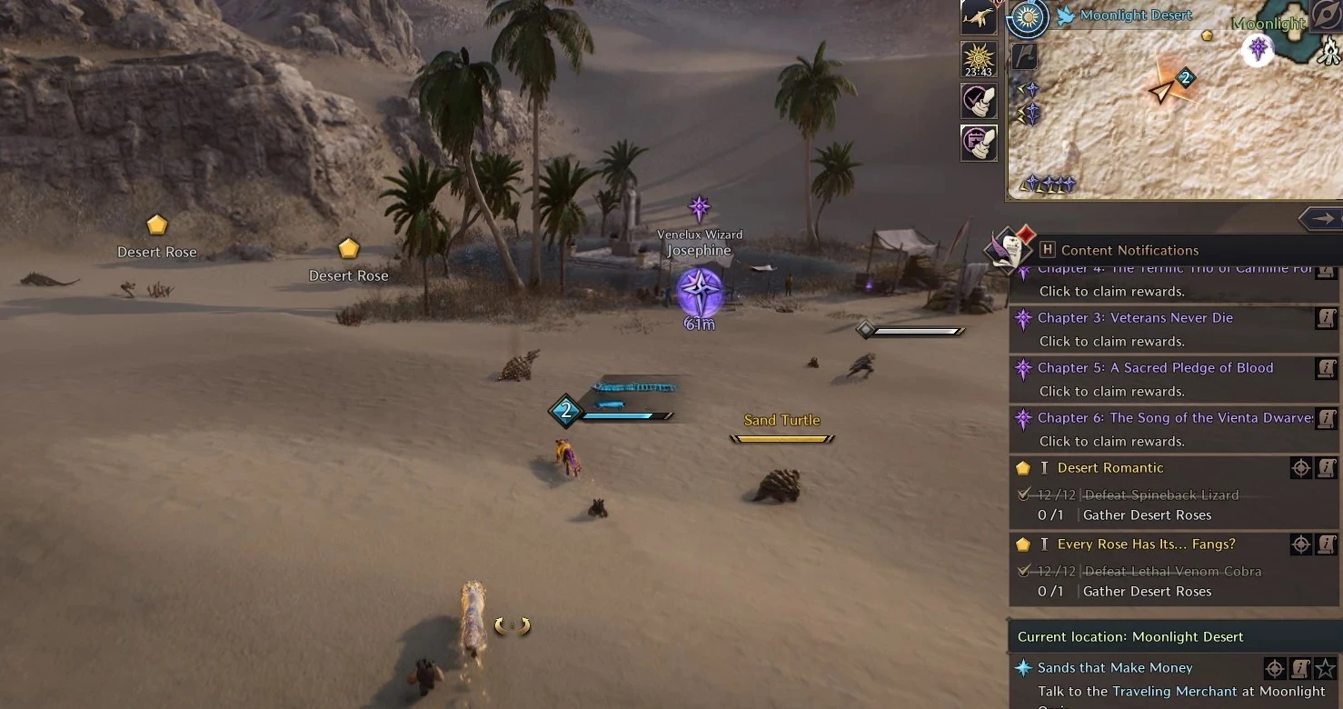 Gather Desert Roses Contract