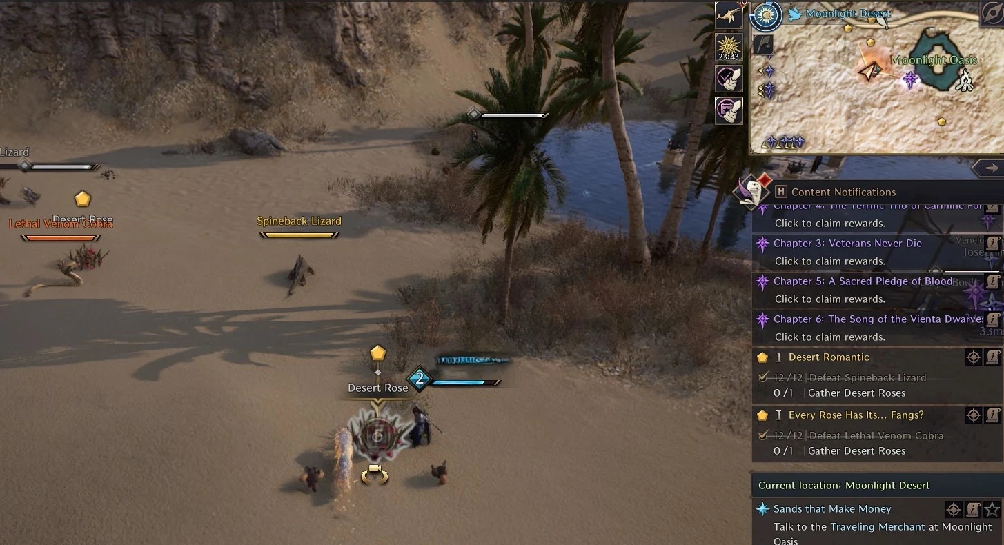 Gather Desert Roses Contract