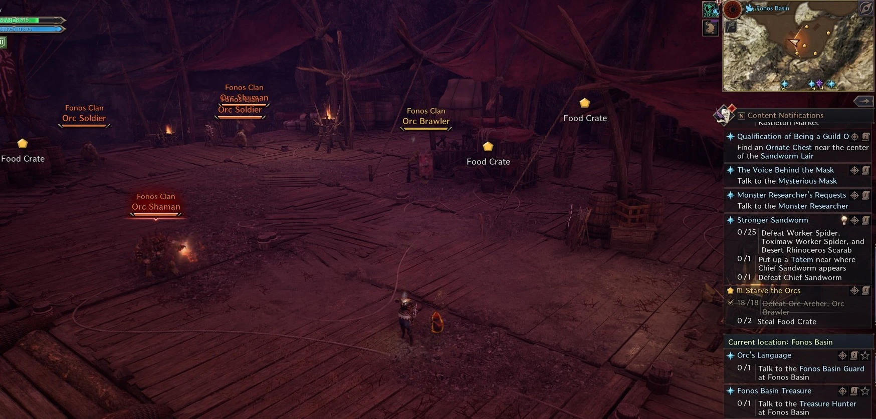 Fonos Basin Steal Food Crate Contract